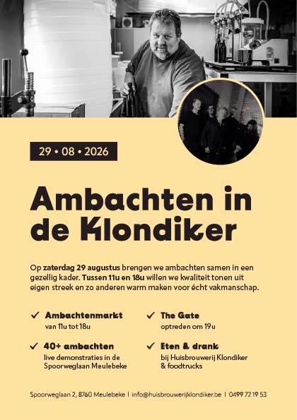 Ambachten in de Klondiker 2026