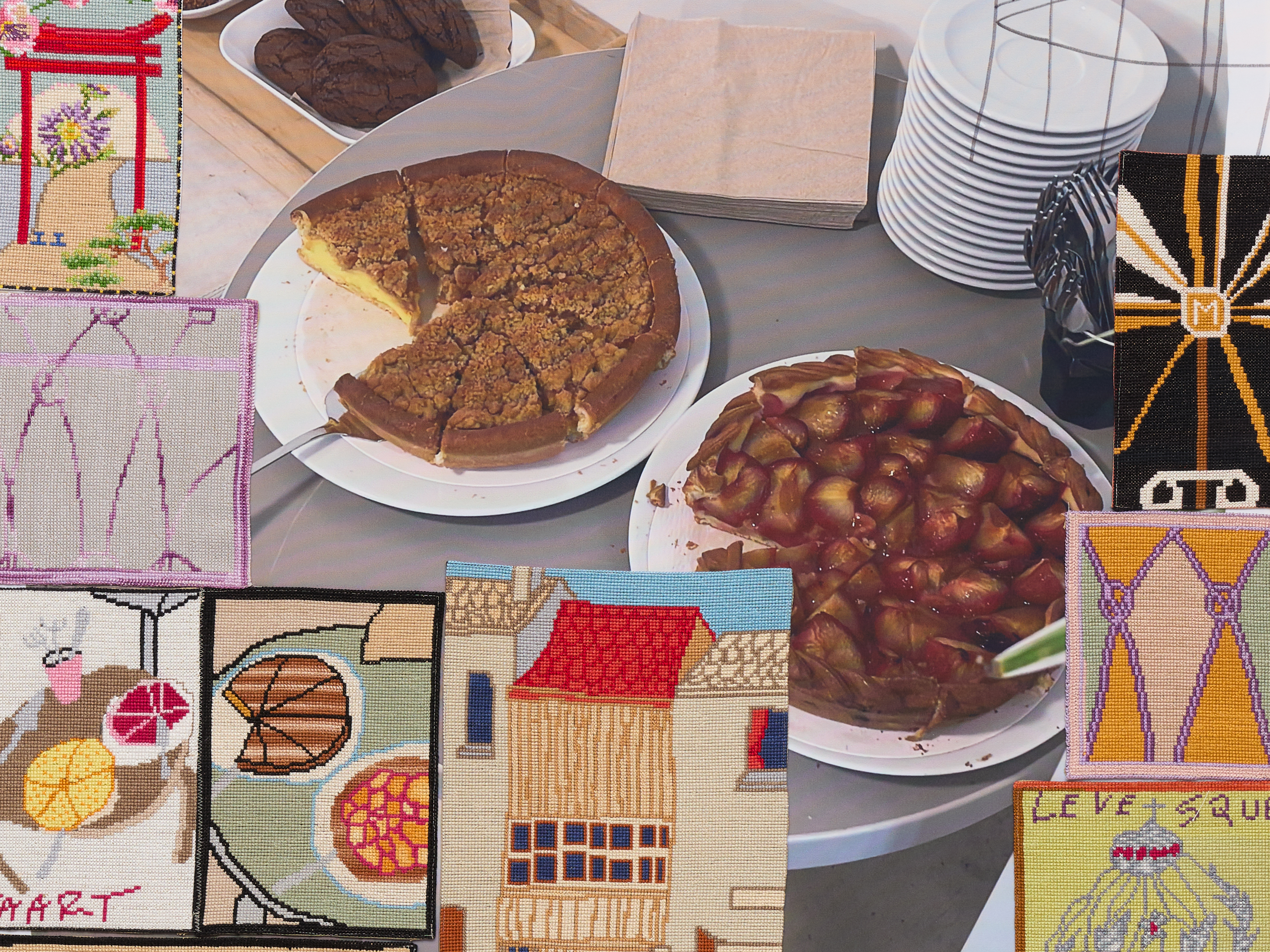 Detail van Palimpsest, Klaas Rommelaere