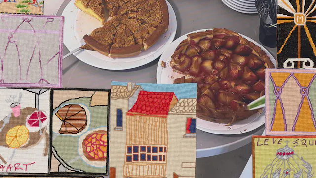 Detail van Palimpsest, Klaas Rommelaere