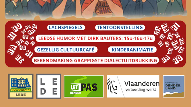 Affiche Erfgoeddag Lede 2026