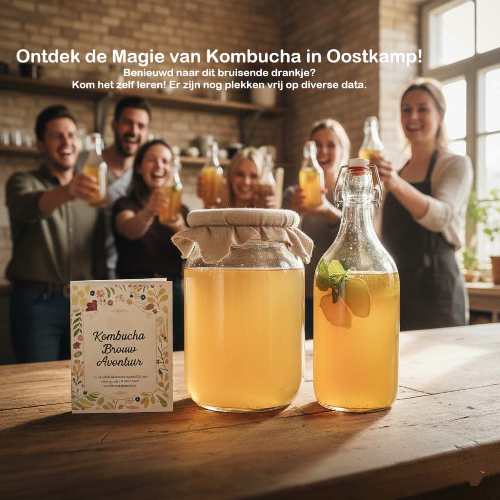 Kombucha brouwen te Oostkamp