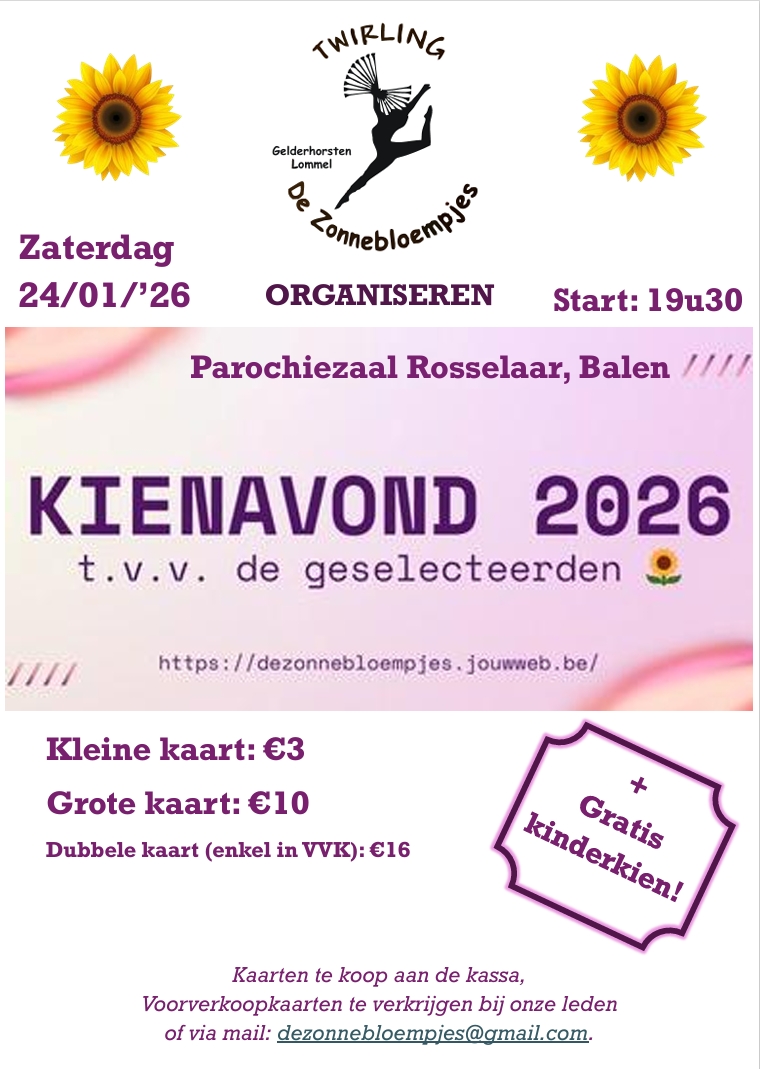 affiche kienavond 2026