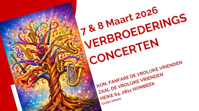 Verbroederings Concerten 2026
