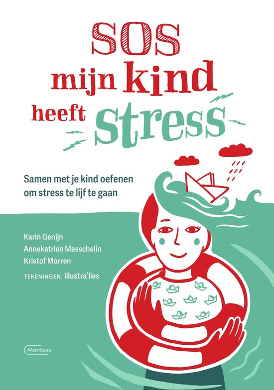Foto cover boek SOS, mijn kind heeft stress