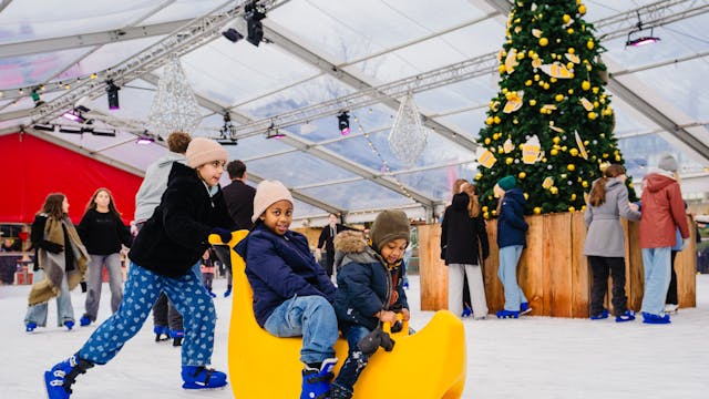 IJsschaatsen op het Wapenplein