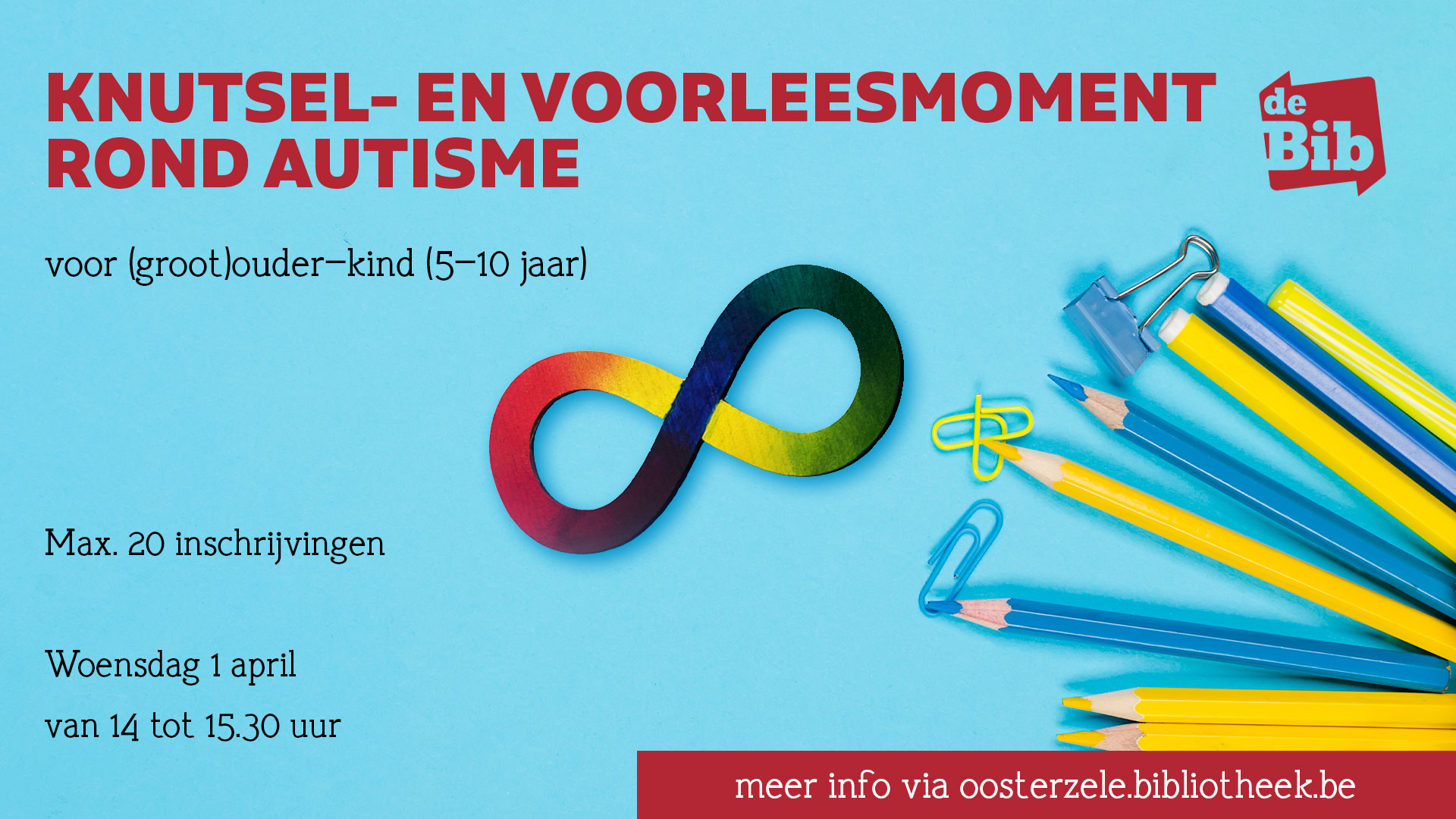 Knutsel- en voorleesmoment rond autisme