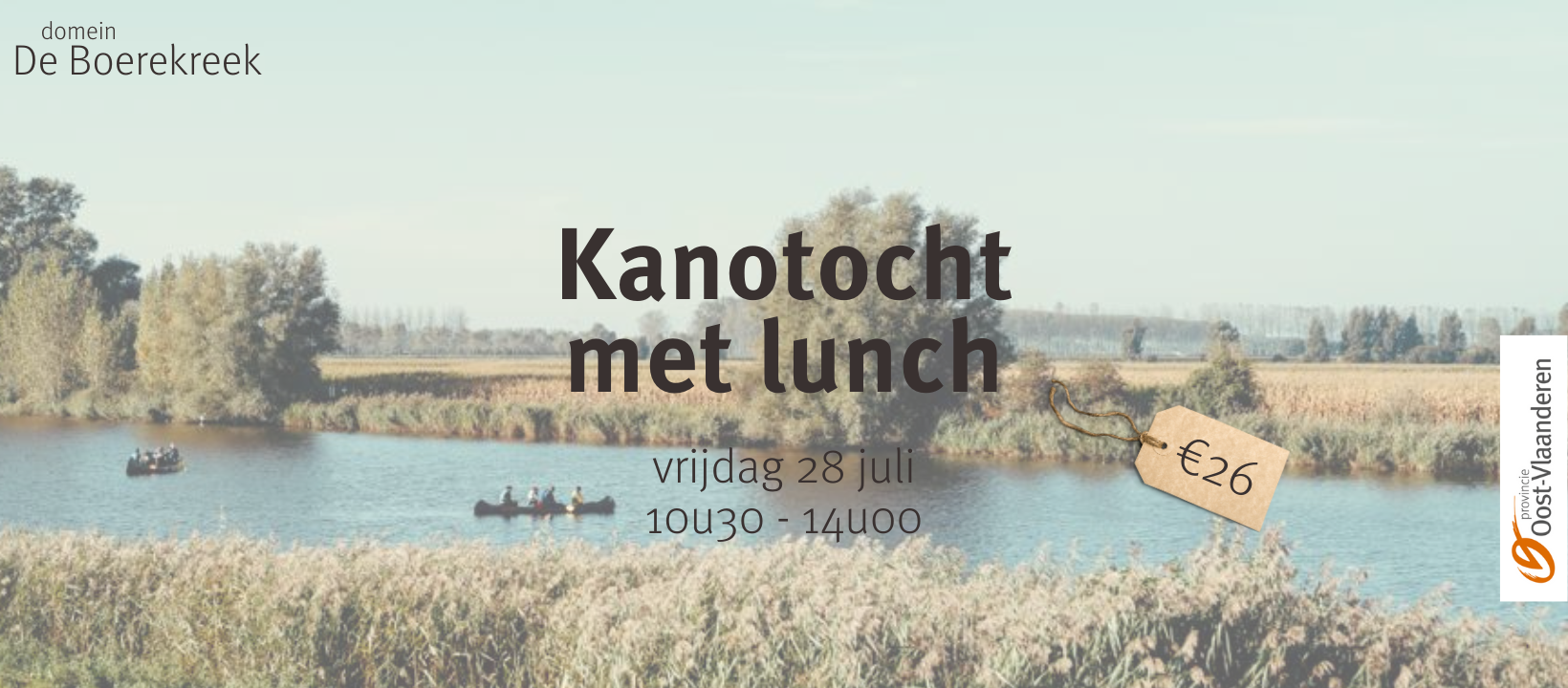 Kanotocht met lunch