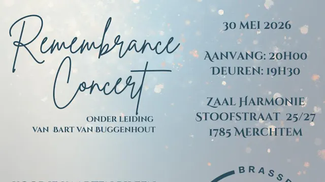 Remembrance Concert - brassband Euterpe Merchtem