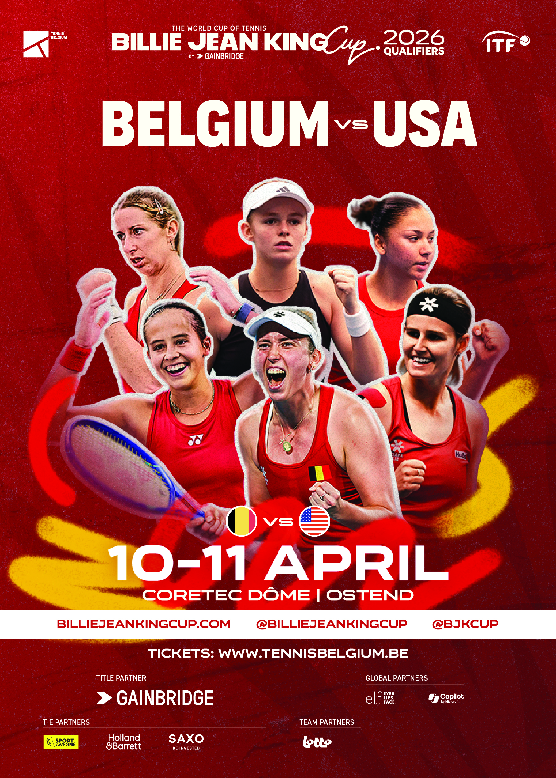 Billie Jean King Cup België - USA
