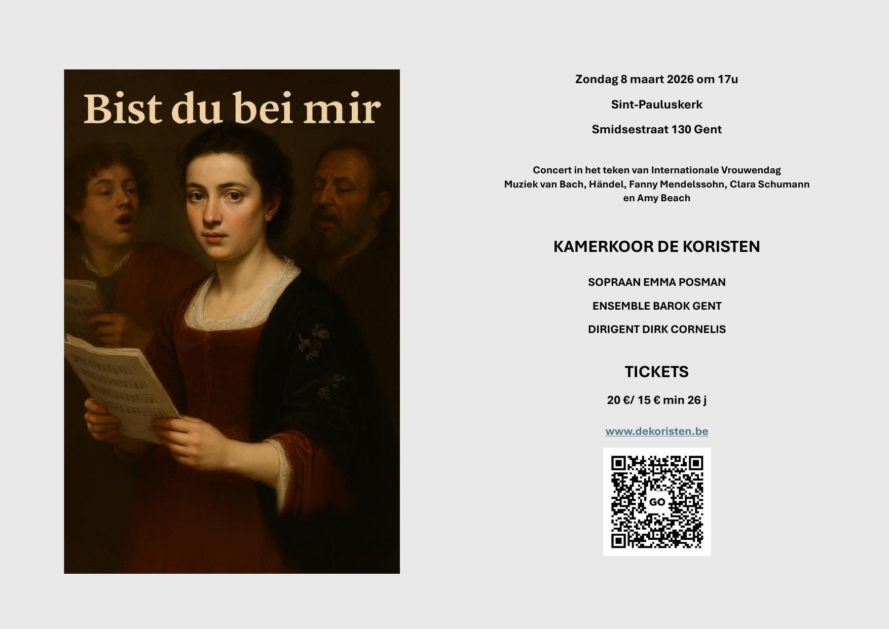 flyer Bist du bei mir