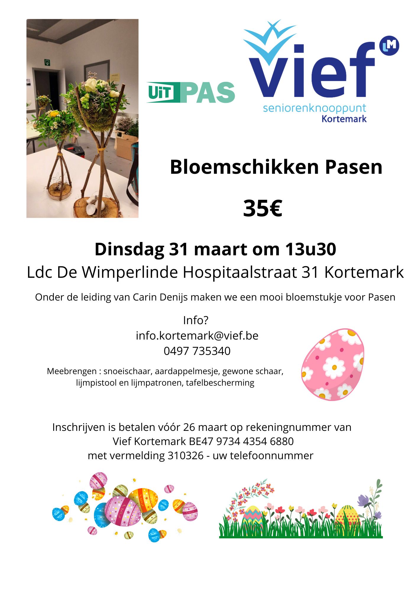 Bloemschikken Pasen