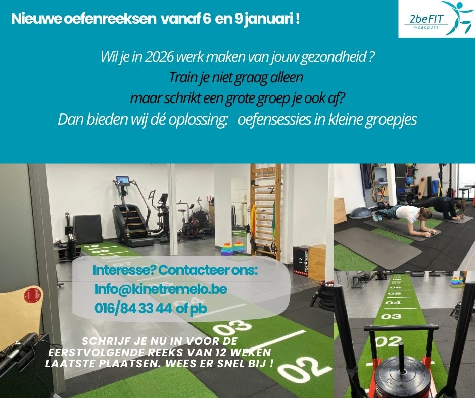 2be fit - kracht- en conditietraining in kleine groep