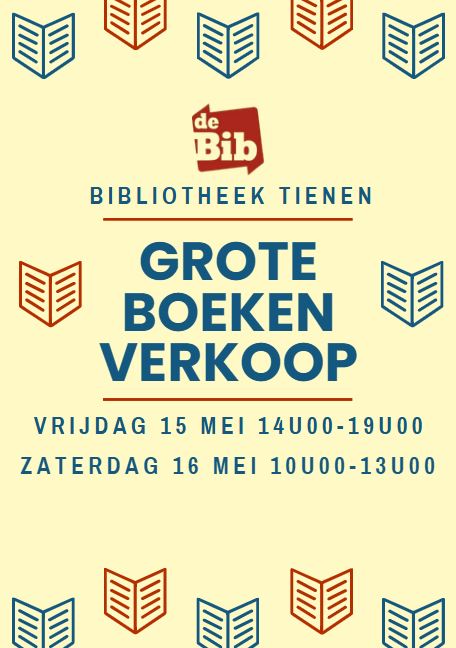 Boekenverkoop Bib Tienen