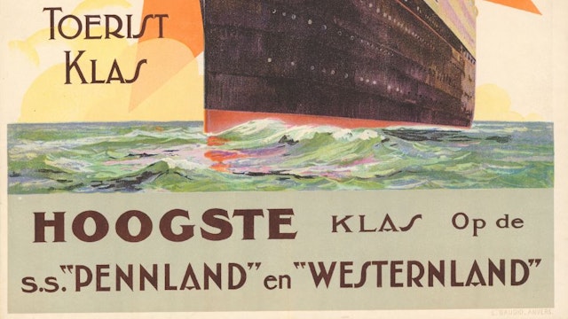 Affiche Red Star Line Museum