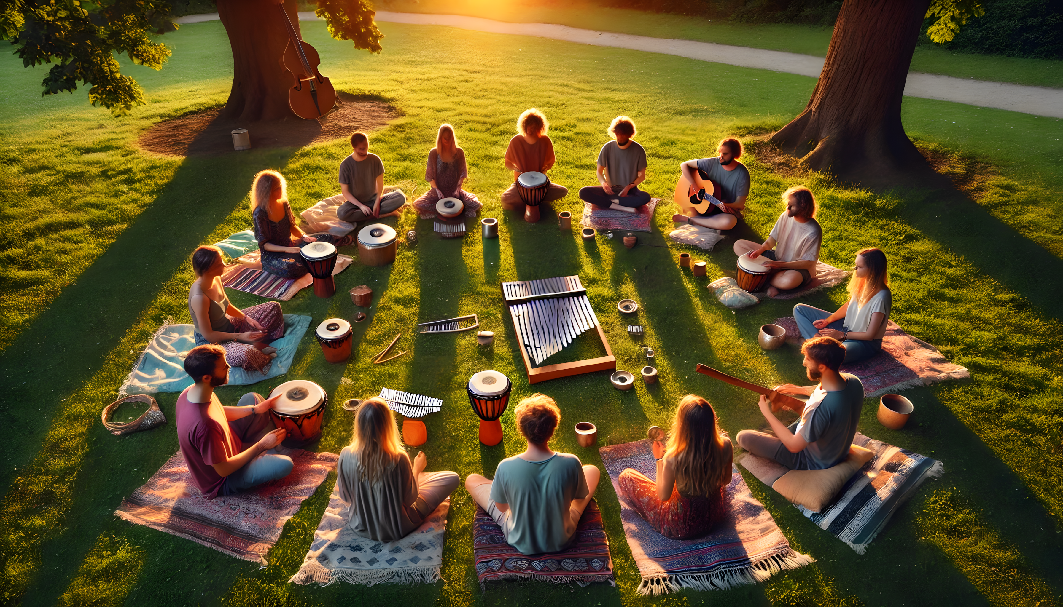 Jamsessie klank cirkel