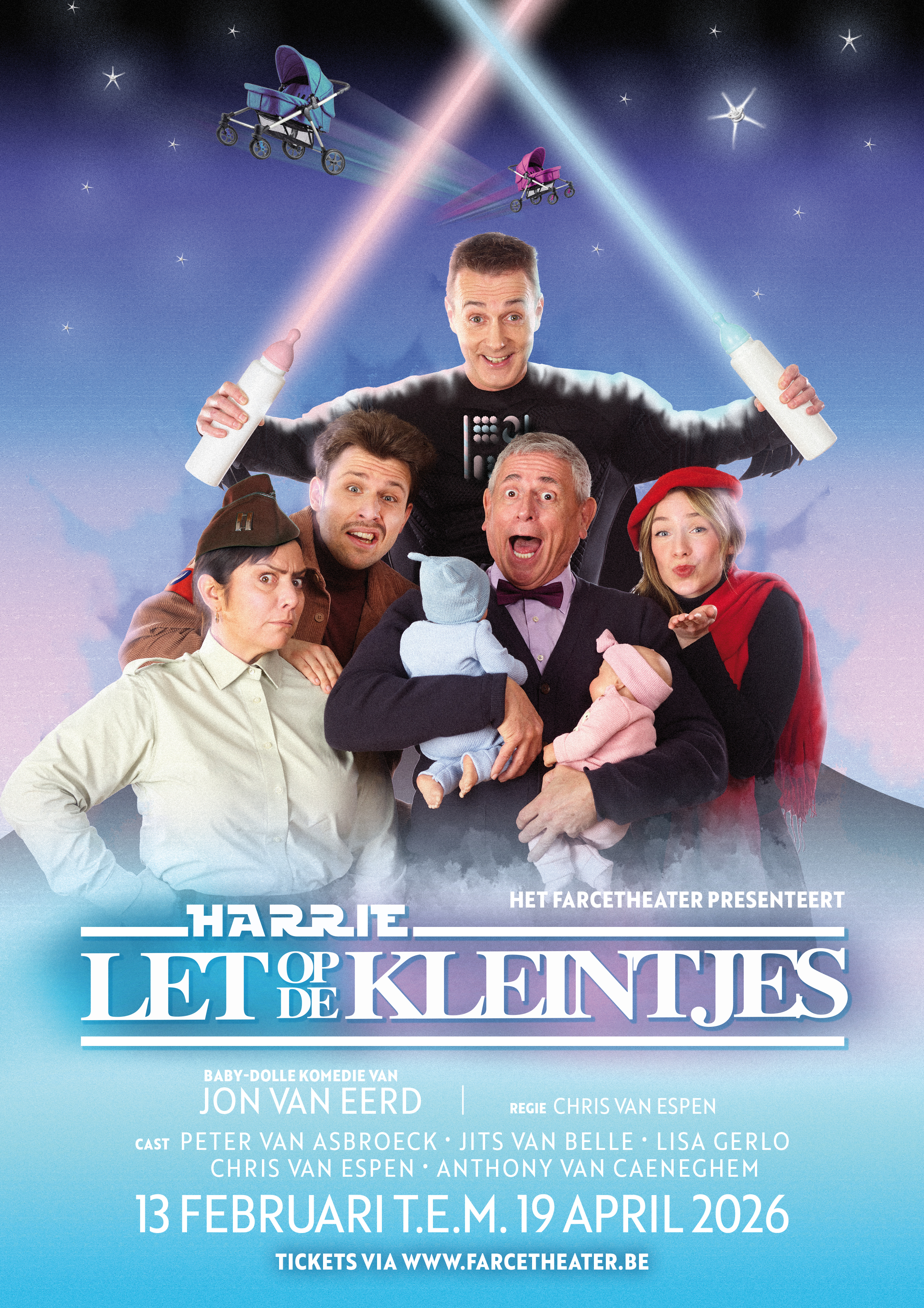 Het Farcetheater - HARRIE LET OP DE KLEINTJES