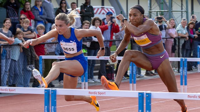 Nafi Thiam op de Guldensporenmeeting 2024