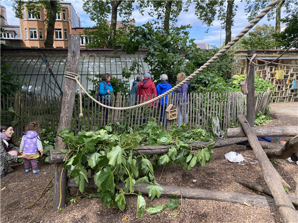 Lenteschoonmaak van de serre