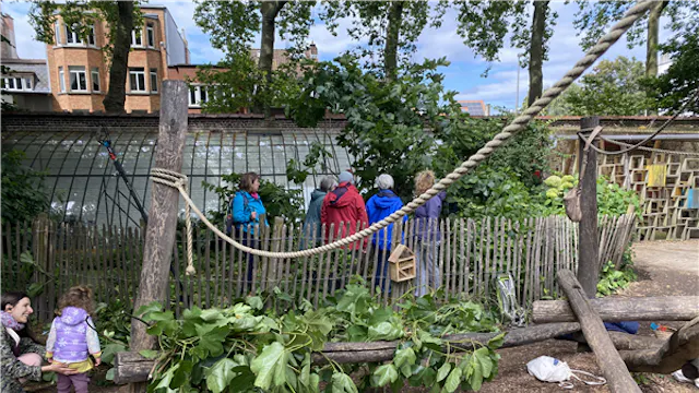 Lenteschoonmaak van de serre