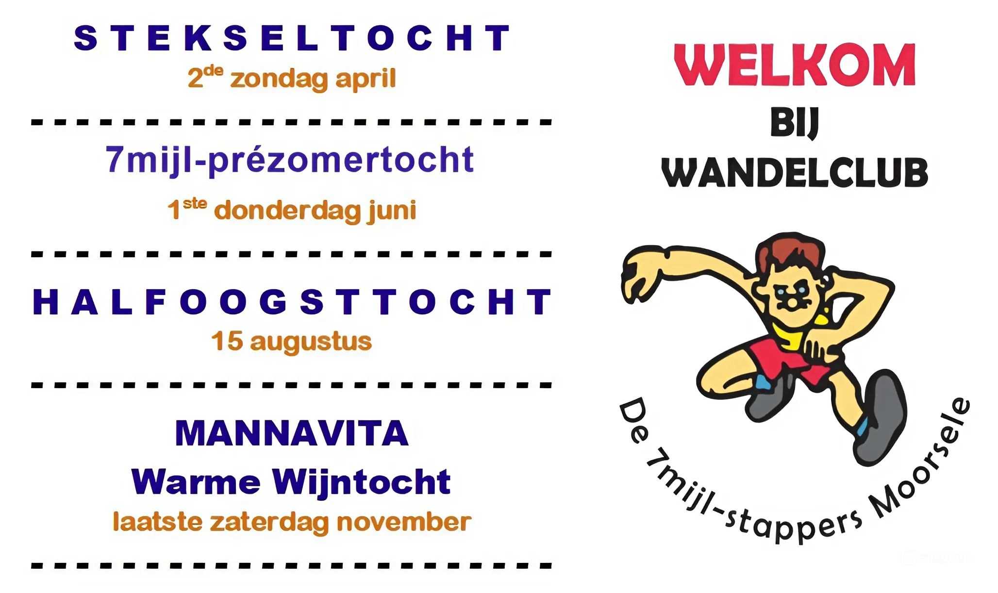 7Mijl-Prézomertocht