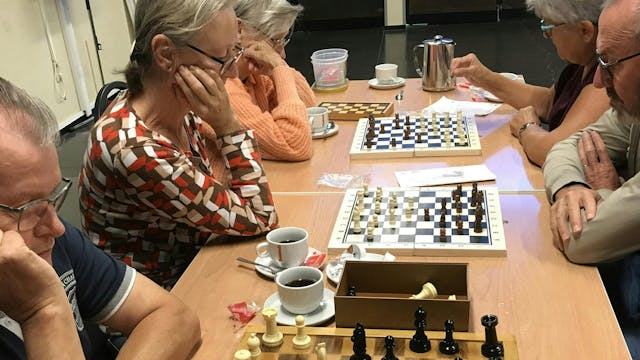 de schakers in aktie