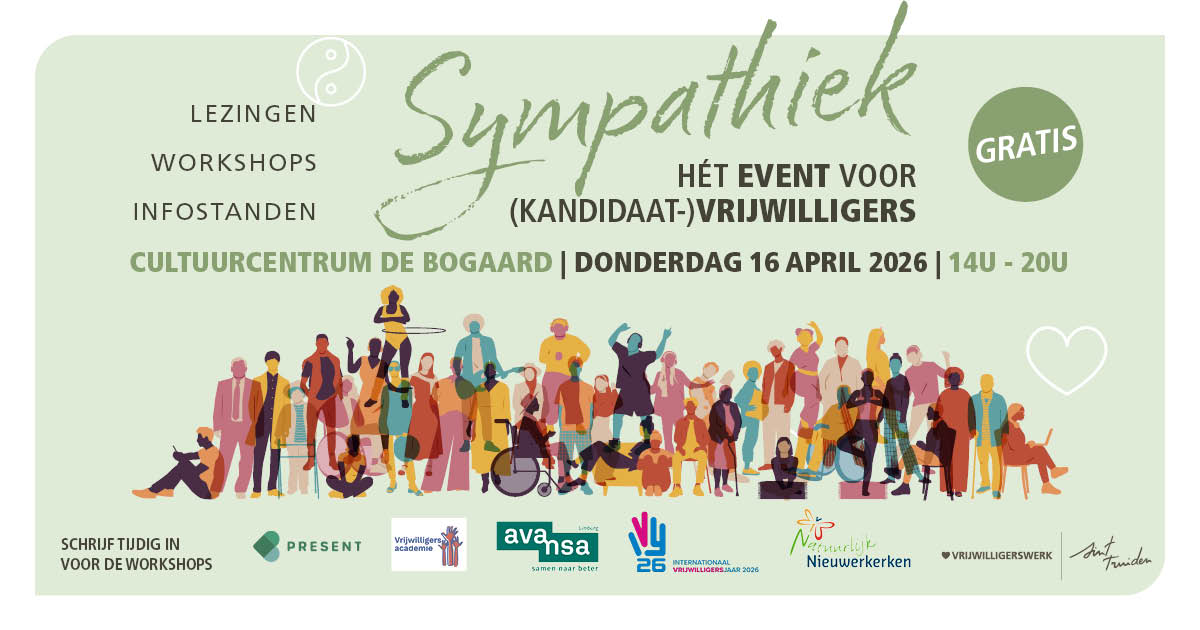 Vrijwilligersevant 'Sympathiek' 