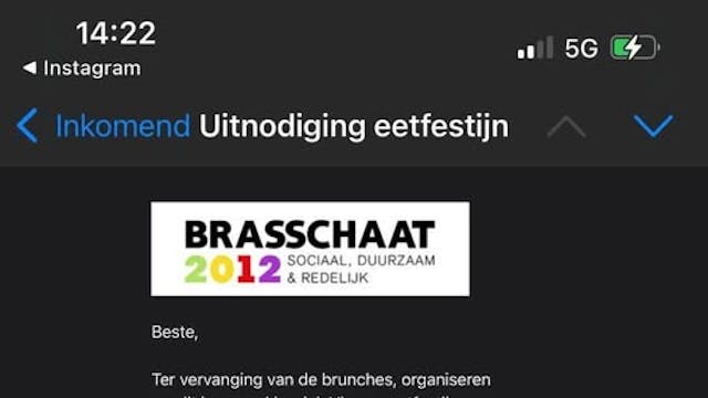 Flyer eetfestijn