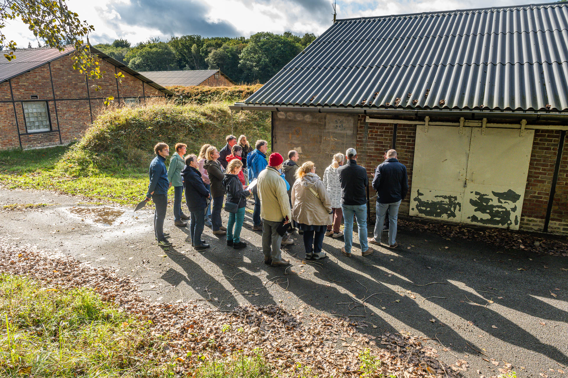 op stap met een gids