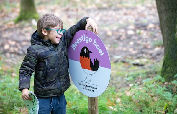 Beestige boelwandeling