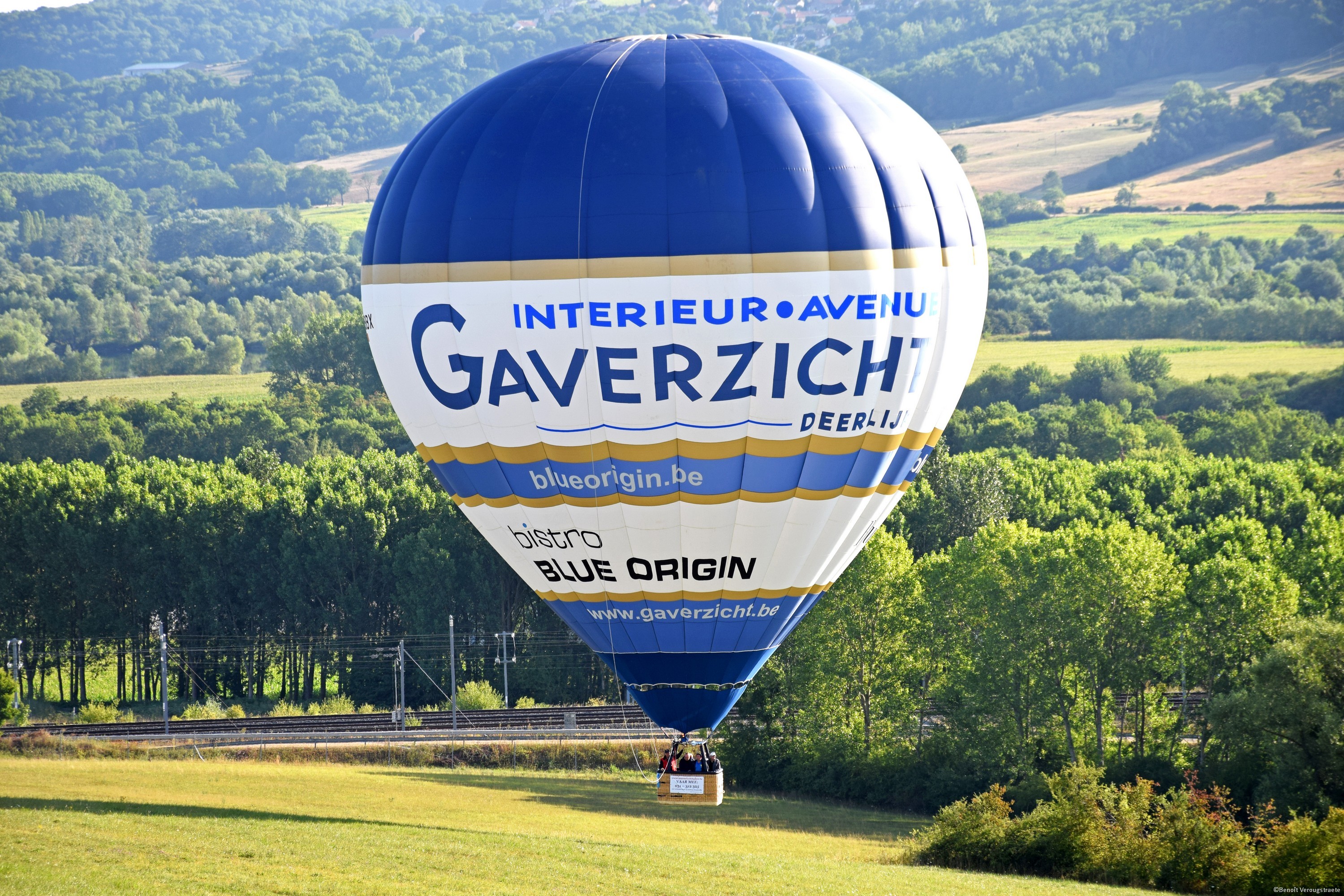 ballonvaart in Ieper