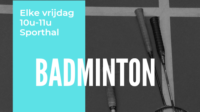 Badminton affiche
