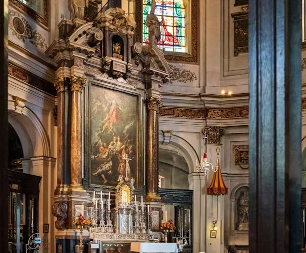 Themaroute in en rond basiliek Scherpenheuvel