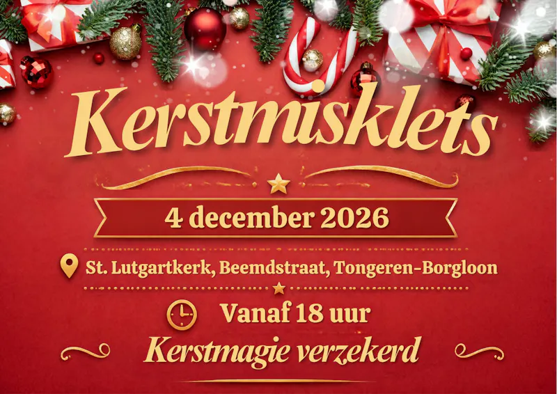 Kerstmisklets (Indoor Kerstmarkt)