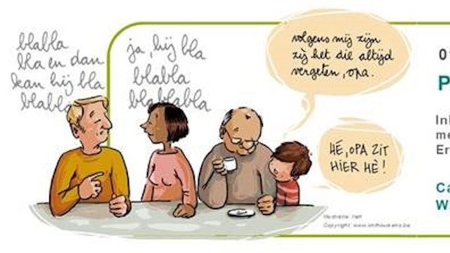 Praatcafé dementie Holsbeek