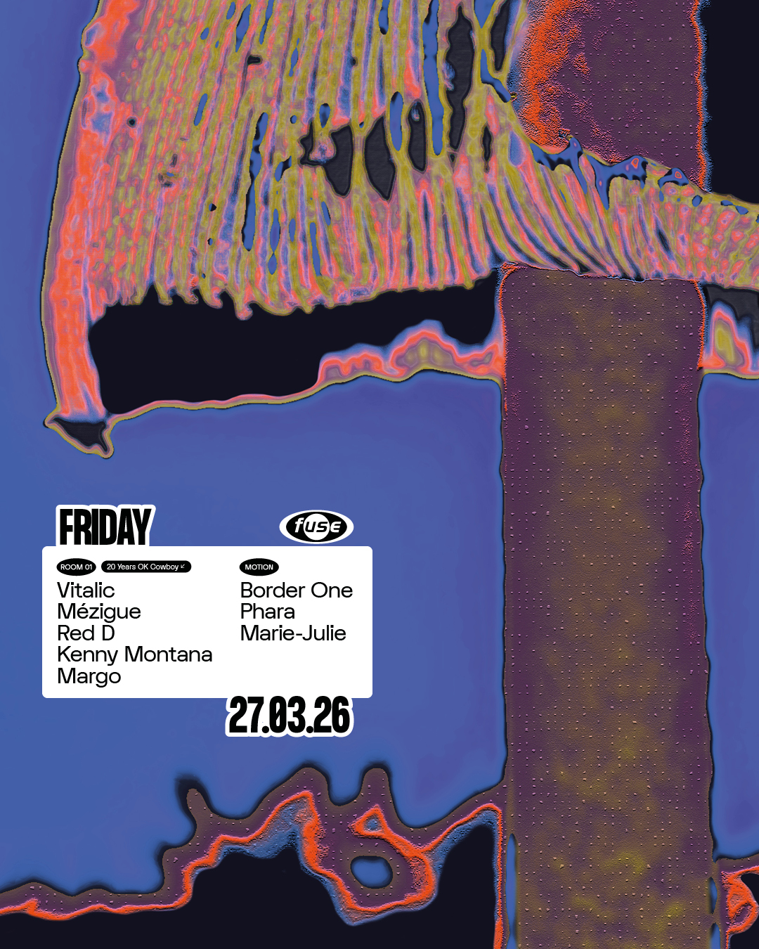 Fuse presents: 20 YRS OK Cowboy w/ Vitalic & Mézigue