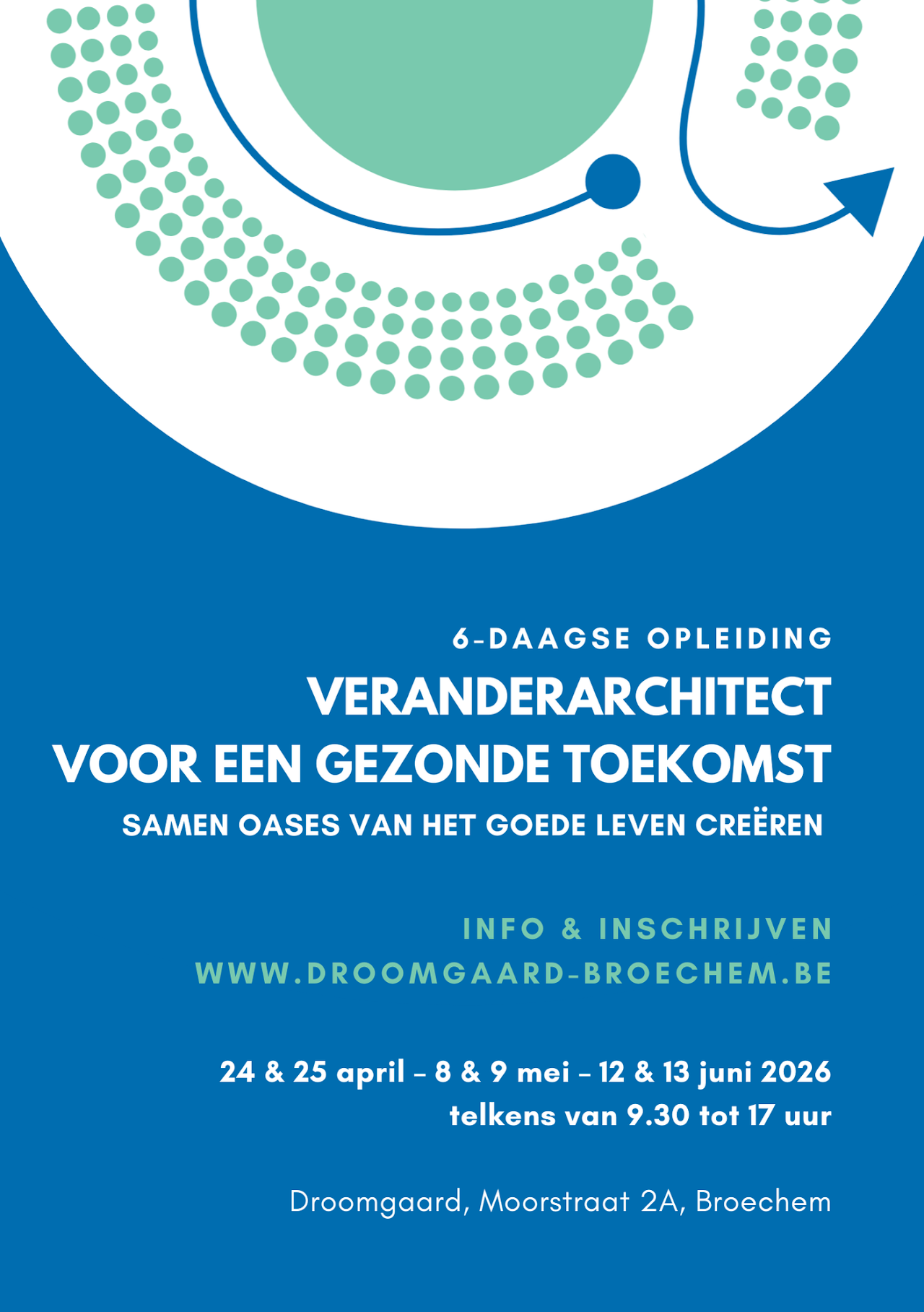 Veranderarchitect voor een gezonde toekomst flyer 1-2