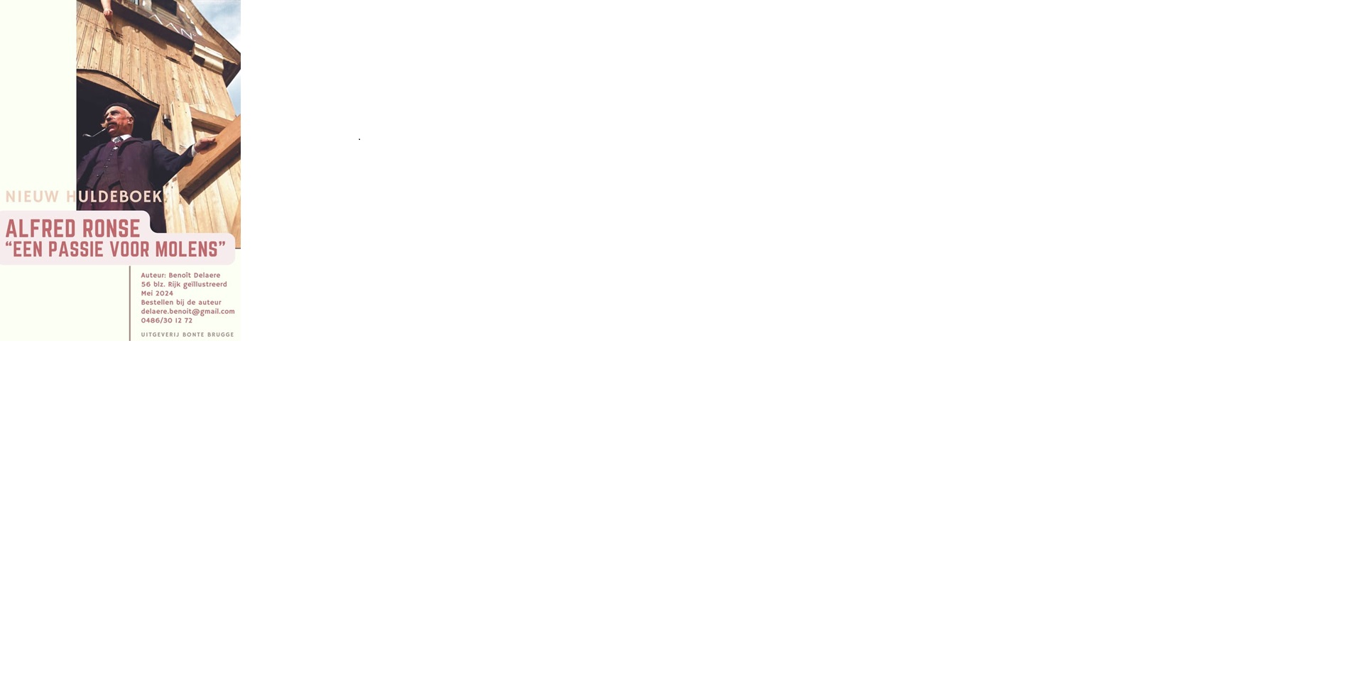 Cover huldeboek Alfred Ronse