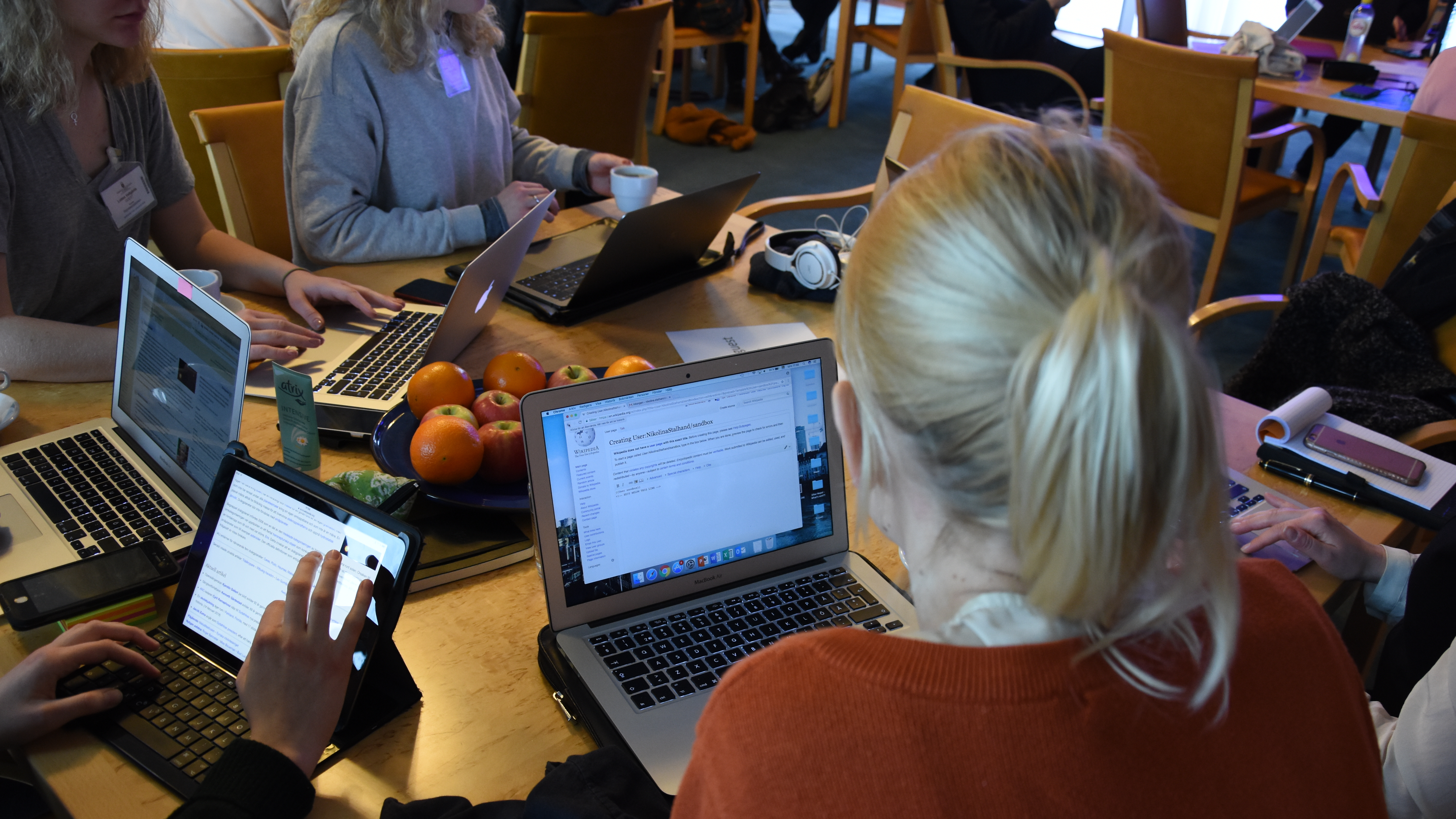 Wikipedia-schrijfsessie