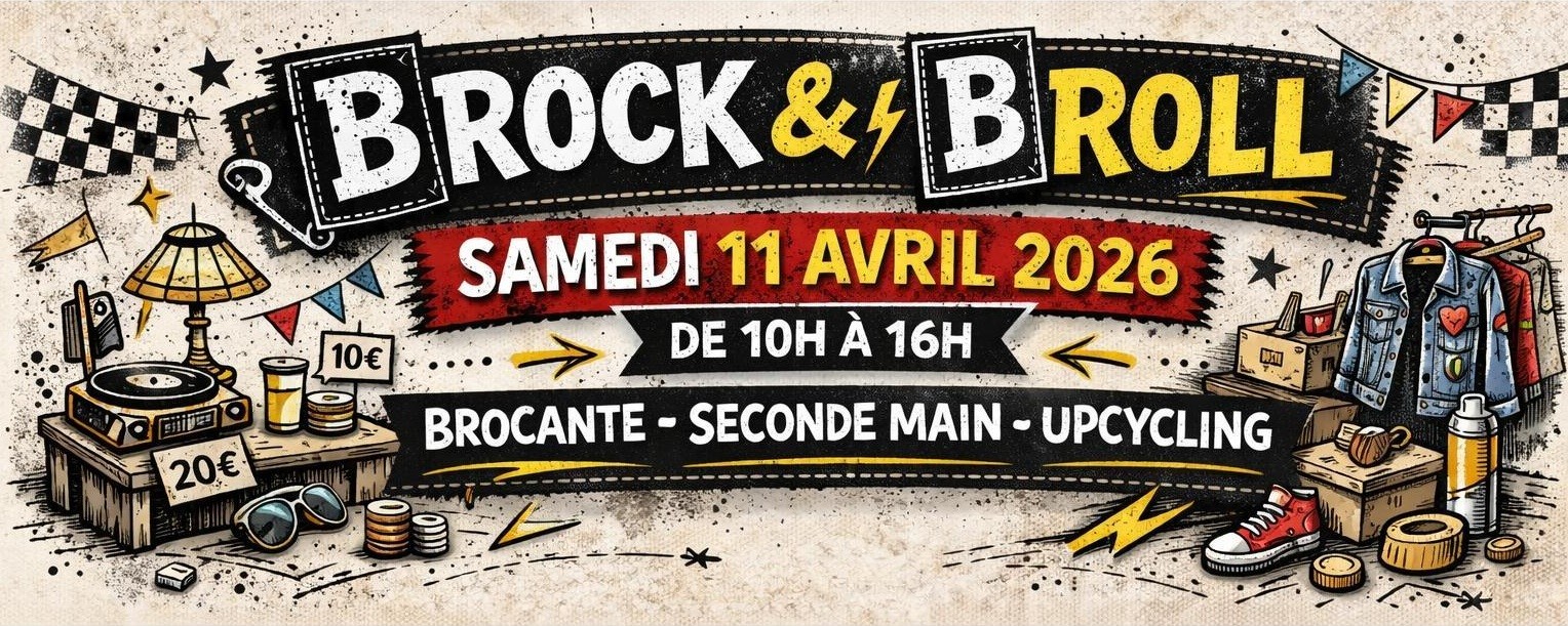 (B)Rock & (B)Roll : Brocante de l'EPHEC