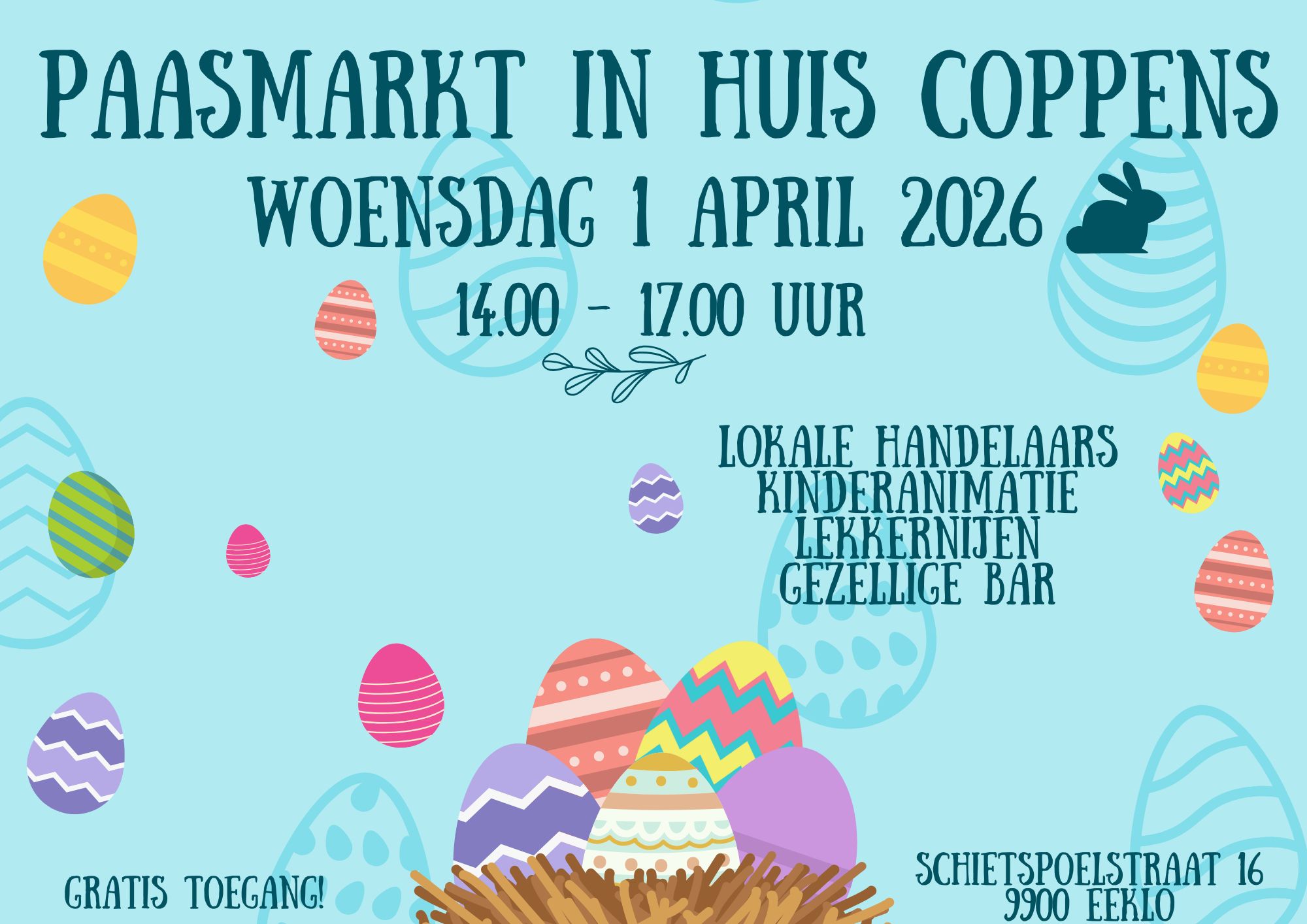 Paasmarkt in Huis Coppens