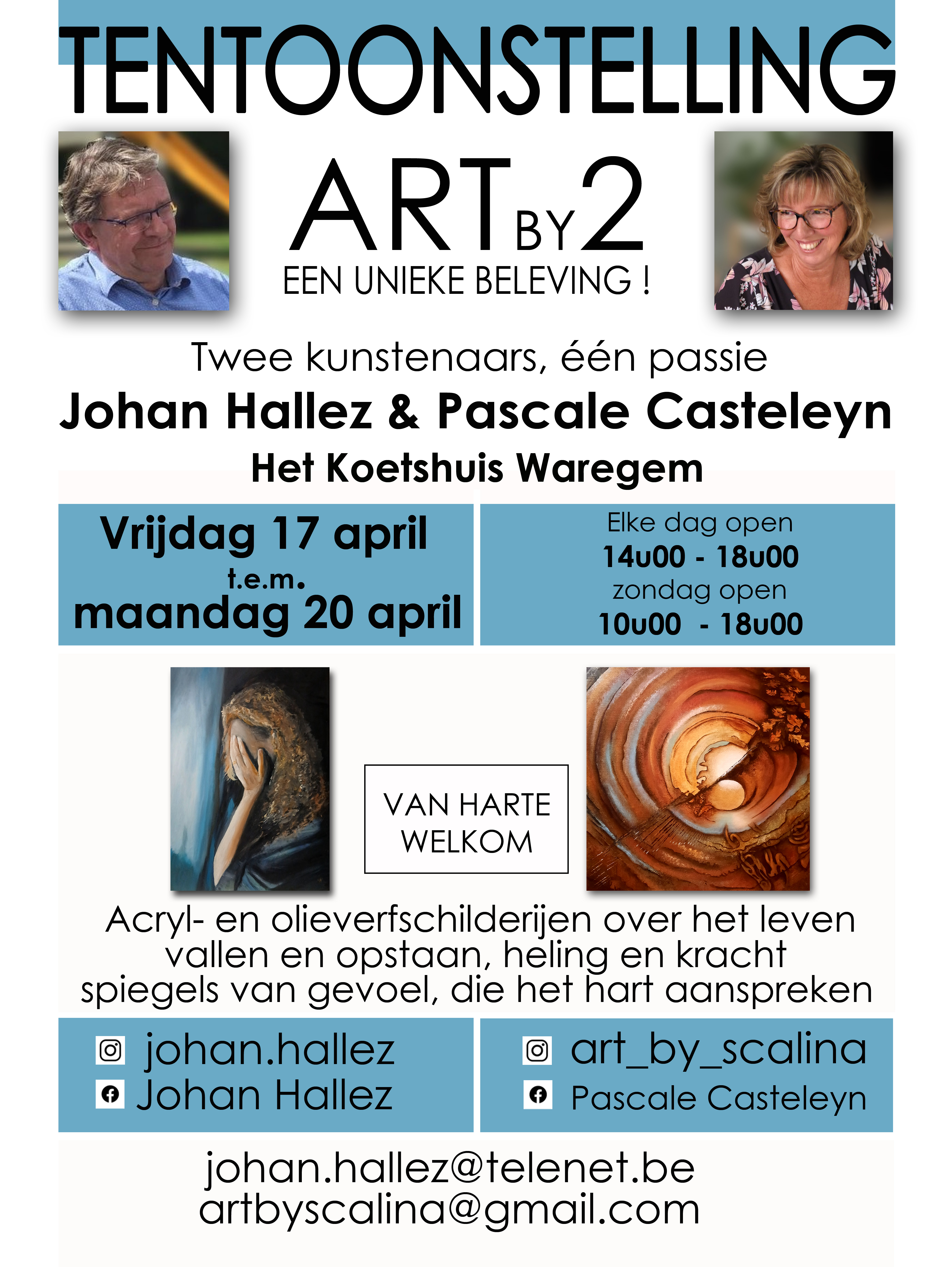 tentoonstelling schilderijen 