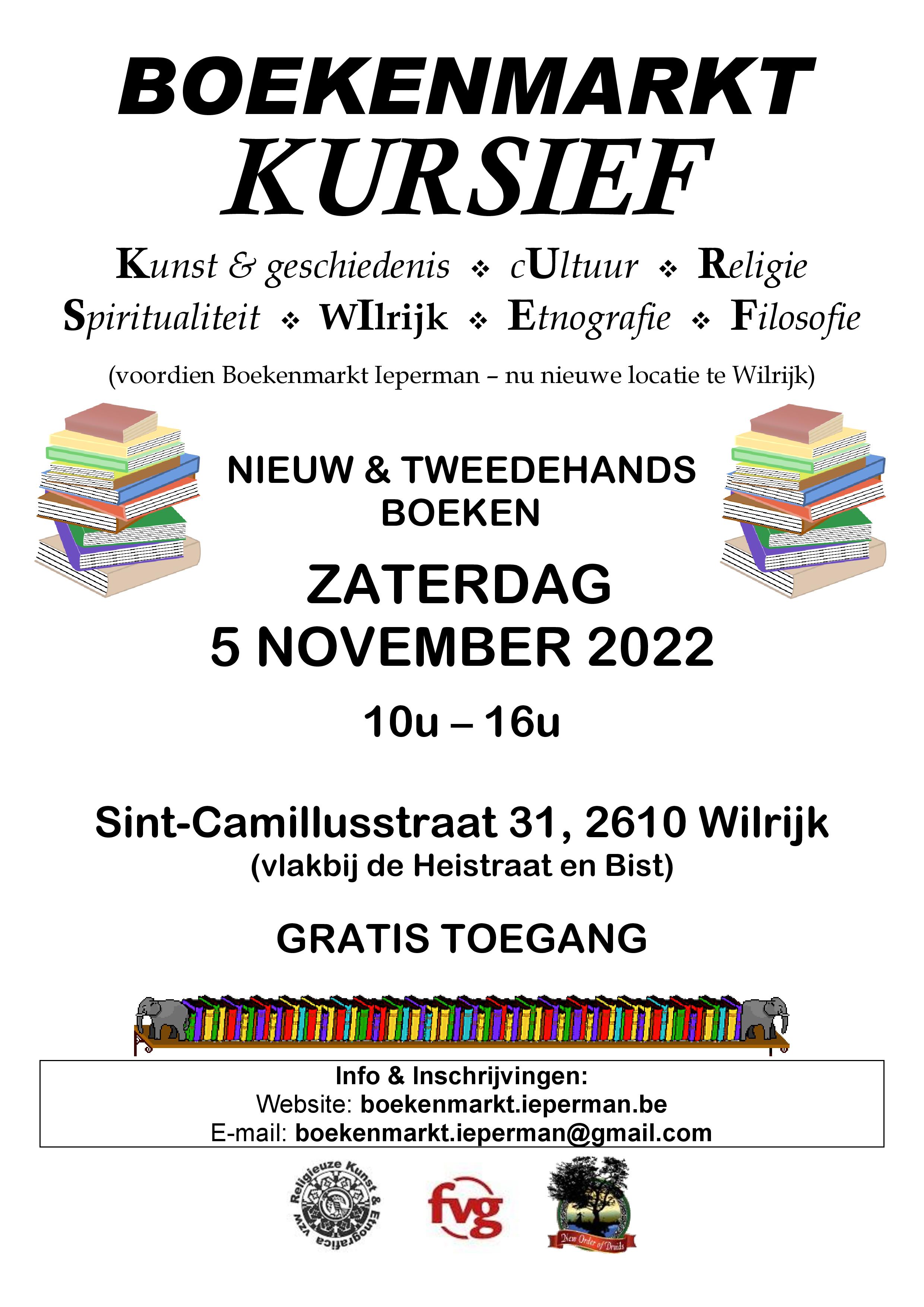 Boekenmarkt Kursief