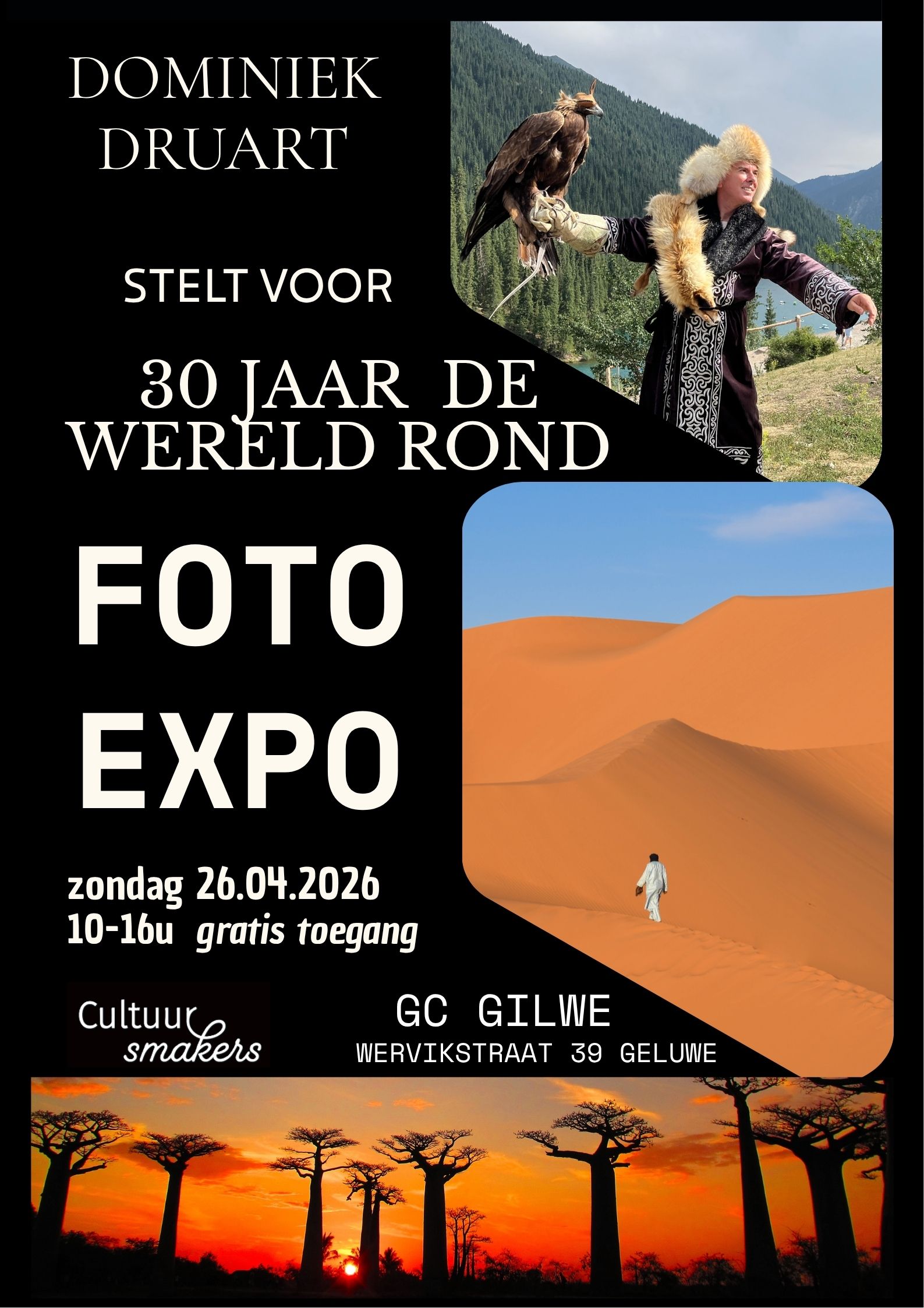 foto-expo 30 jaar de wereld rond