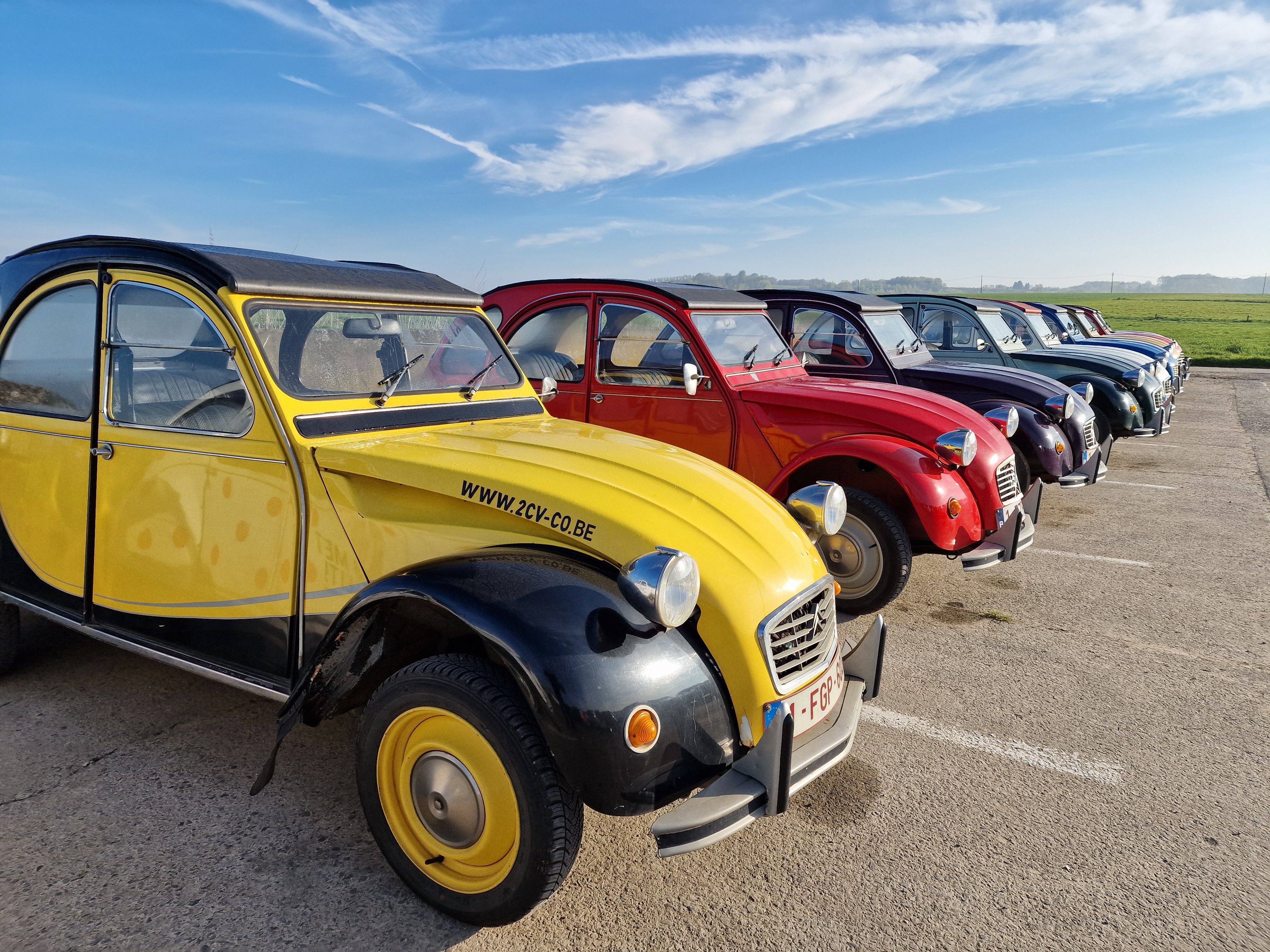 2CV&CO in de Vlaamse Ardennen