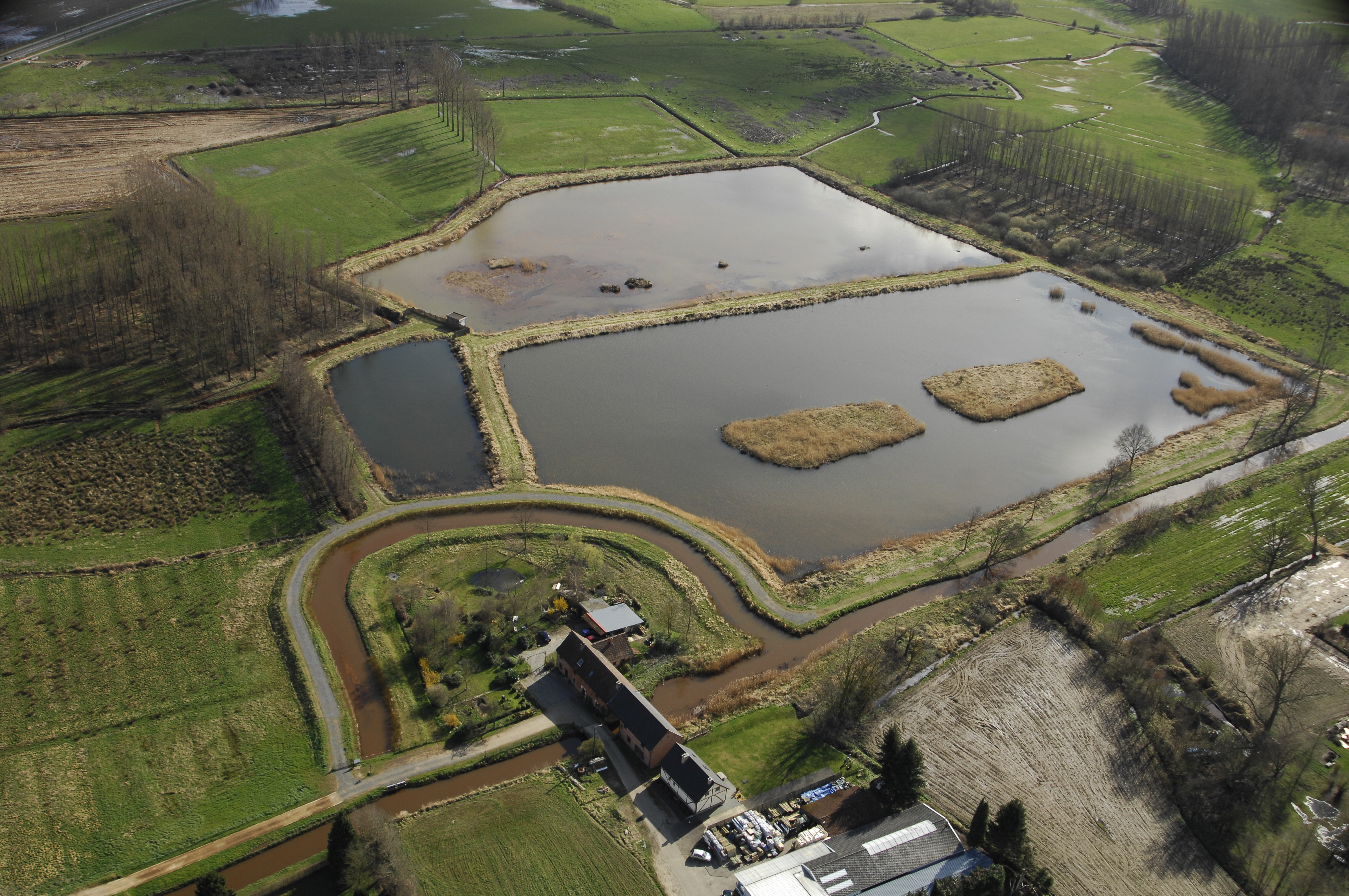 Luchtfoto Kleen Meulen