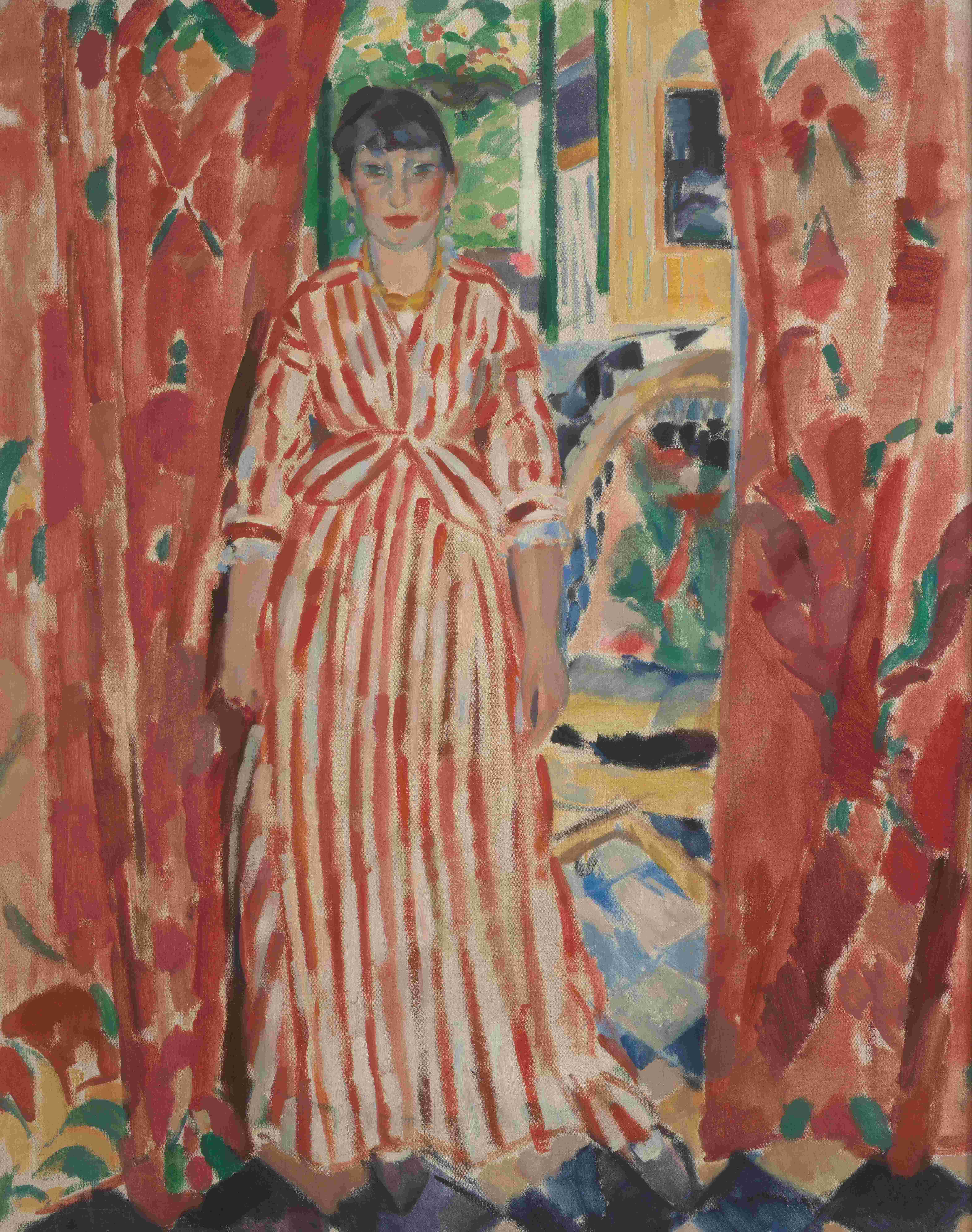 De Rode Gordijnen - Rik Wouters