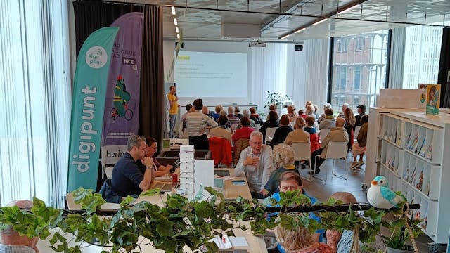 Digipunt en digisessie in Bibliotheek Beringen