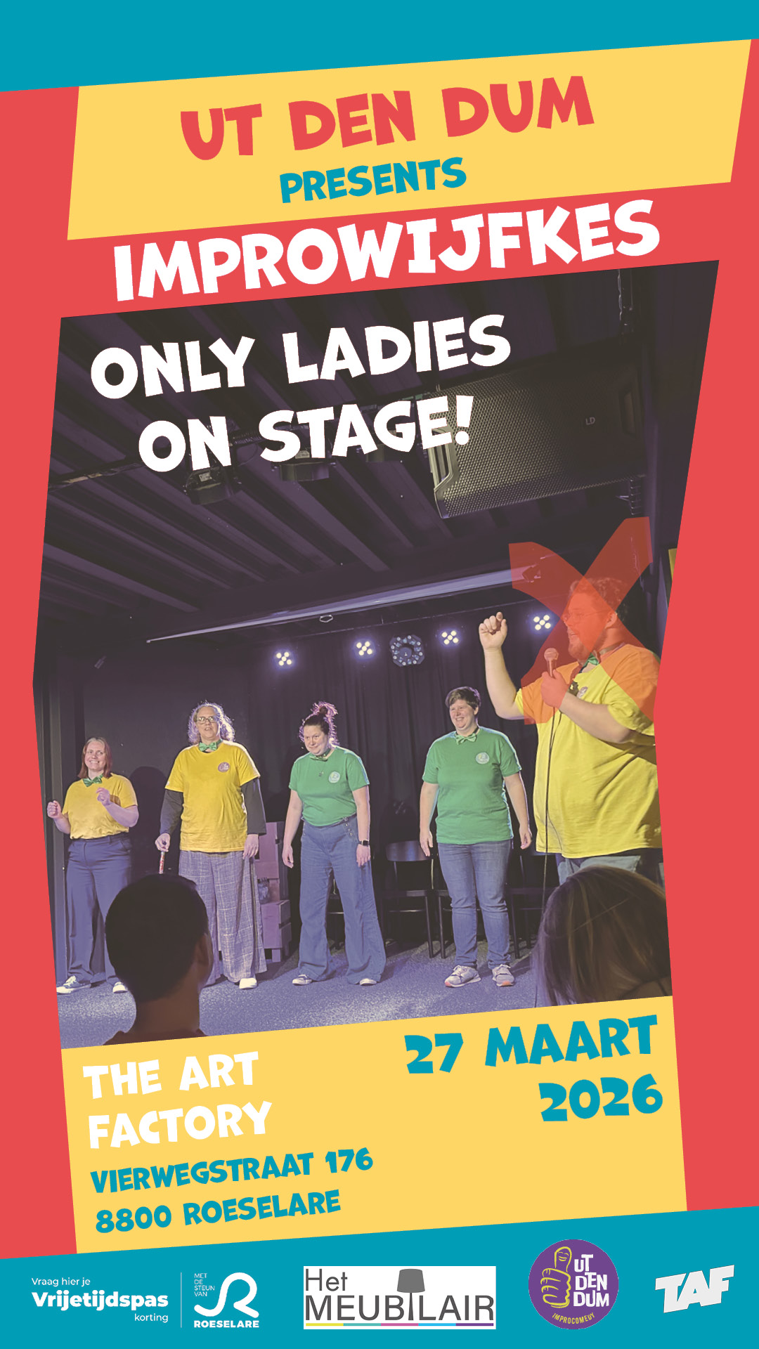 Ut Den Dum improshow internationale vrouwendag