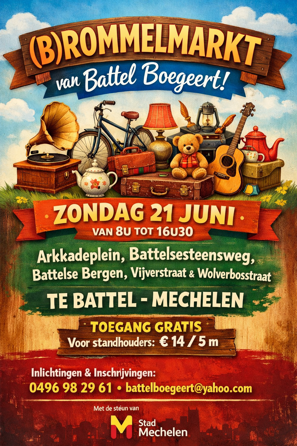 Rommelmarkt Battel 2026