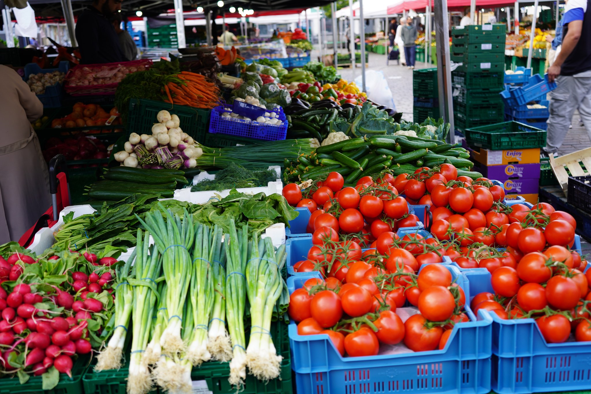 Marché du mardi à Molenbeek